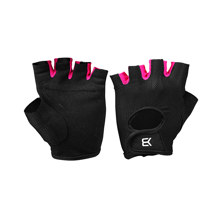BB Womens Training Gloves, Black/Pink