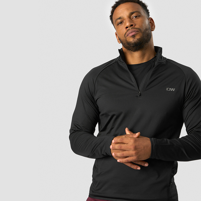 Ultimate Training 1/4 Zip, Black