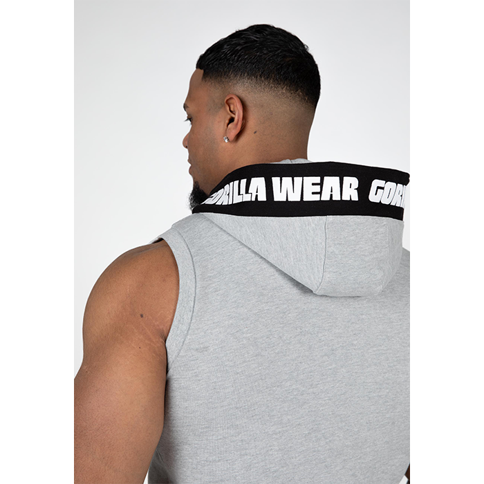 Milwaukee SL Zipped Hoodie, Grey Melange