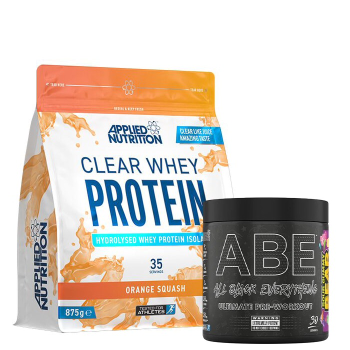 Applied Nutrition ABE Pre Workout, 315 g + Clear Whey, 875 g