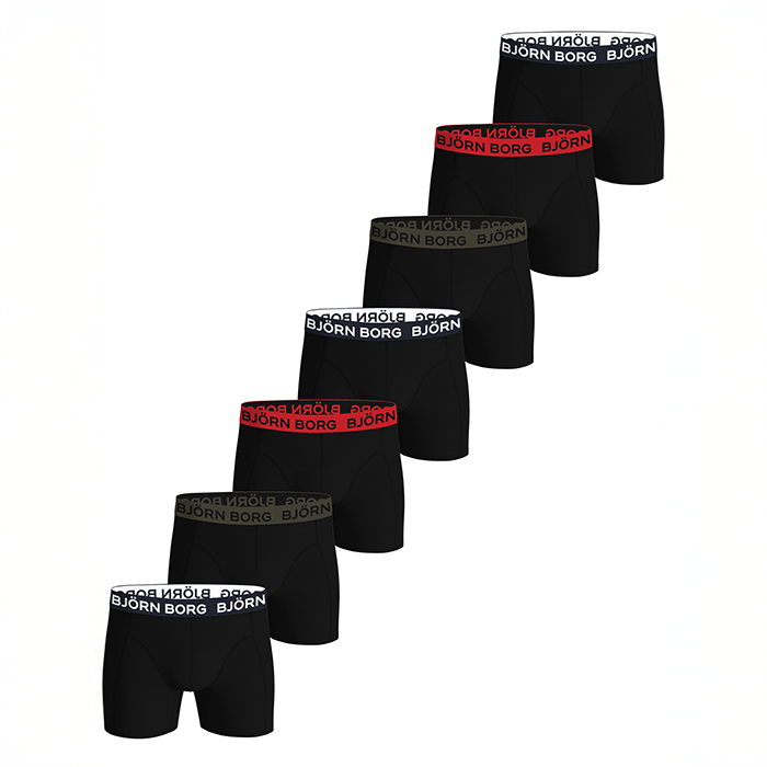 Cotton Stretch Boxer 7‑pakning Multipack 2