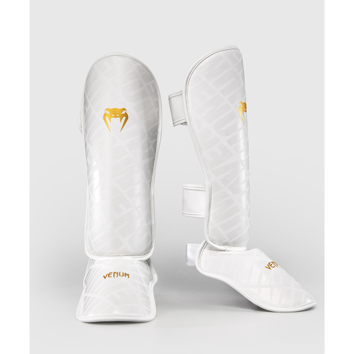 Venum CONTENDER 1.5 XT 3D Shin Guards White/Gold