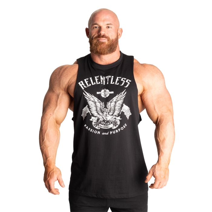 Relentless Cut Out T‑Skjorte Svart Hvit