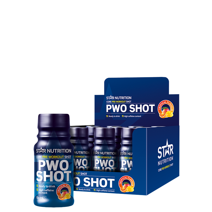 12 x Star Nutrition PWO Shot, 60 ml