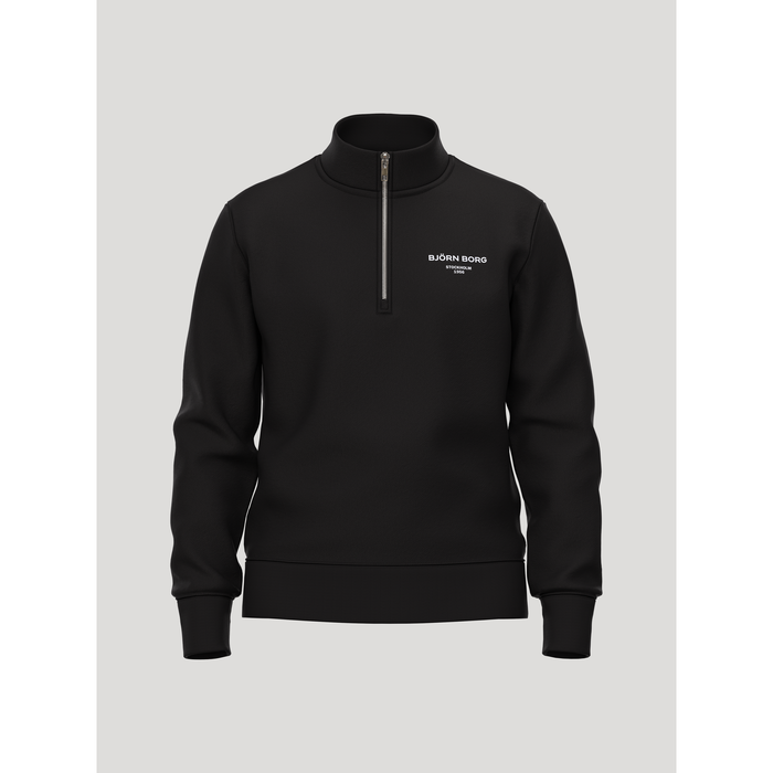 Borg Essential 1 Half Zip Genser Svart