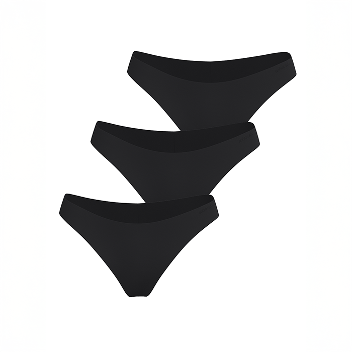 Invisible Briefs 3-pk Svart