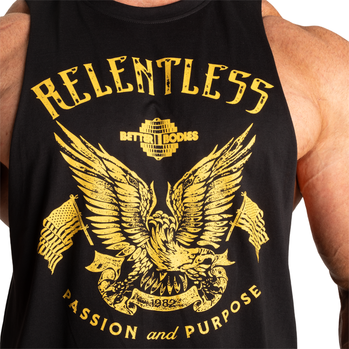 Relentless Cut Out T‑Skjorte Svart Gul