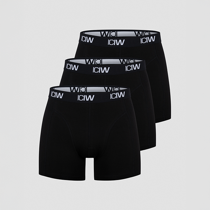 Boxershorts 3 pack Svart