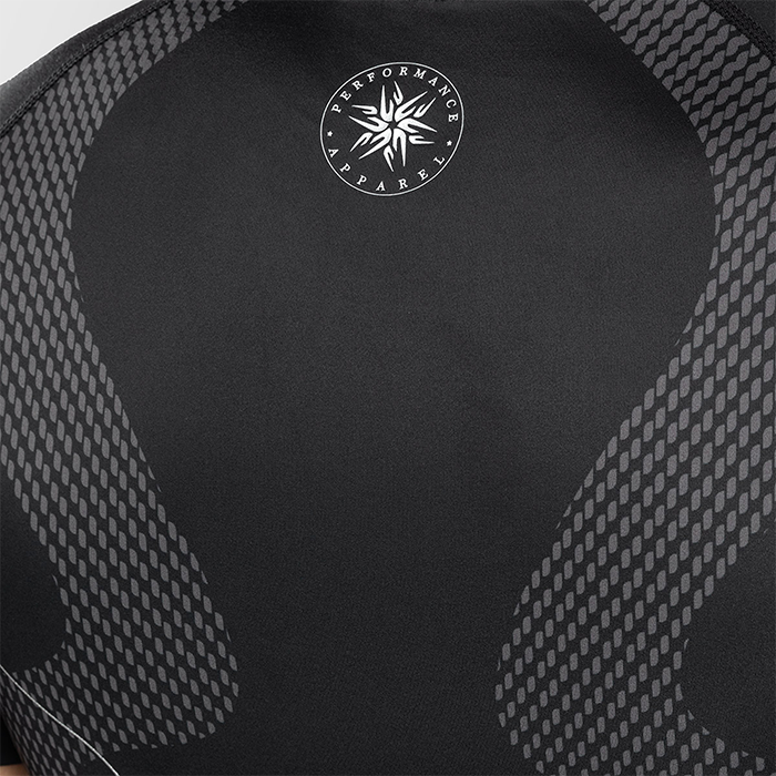 Nexus Rashguard Kort Erme Svart S&oslash;lv