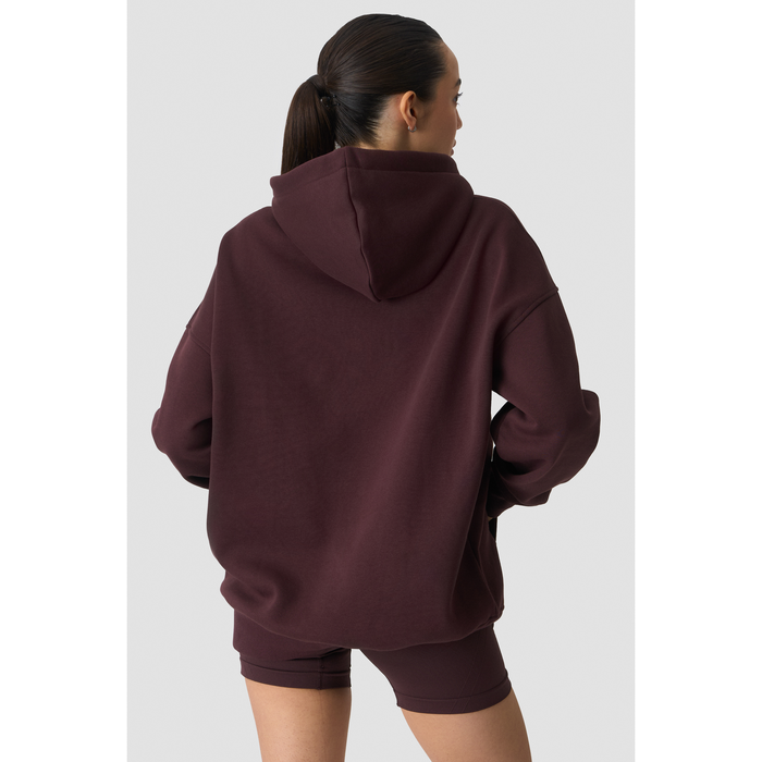 Everyday Relaxed Hoodie Brun