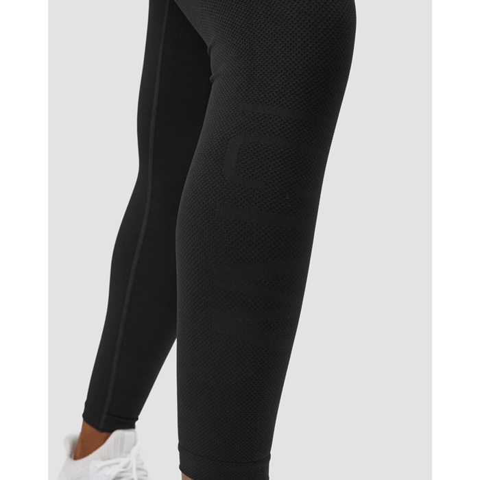 Define Seamless Scrunch Tights, Black