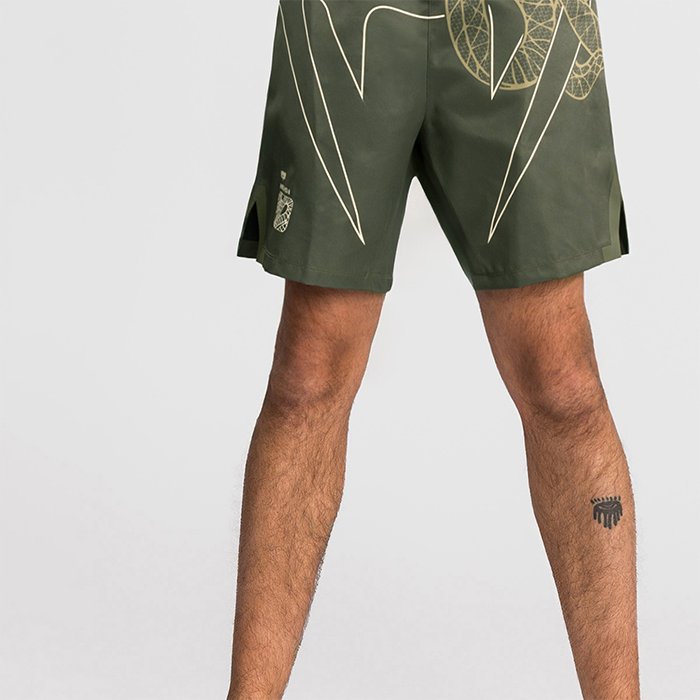 Serpenti Fightshorts Khaki Bronse Ivory