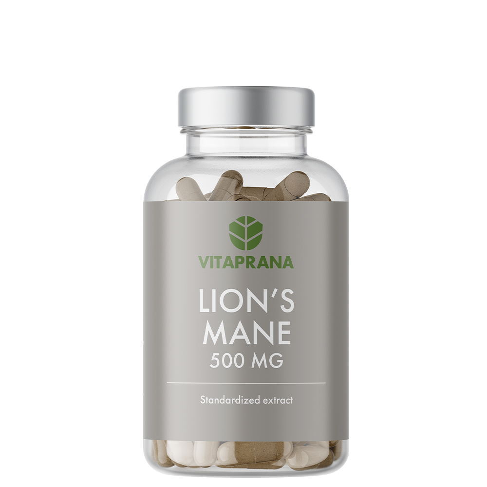 Lions Mane 500 mg 100 kapsler