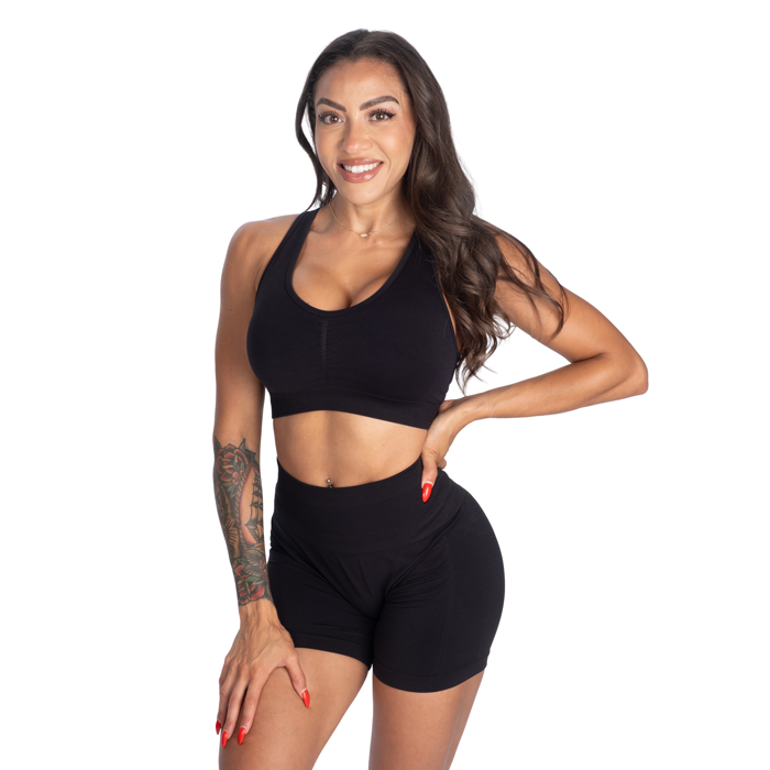 Scrunch Sports‑BH Svart