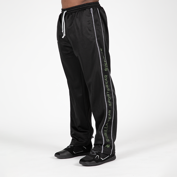 Functional Mesh Pants, Black/Green