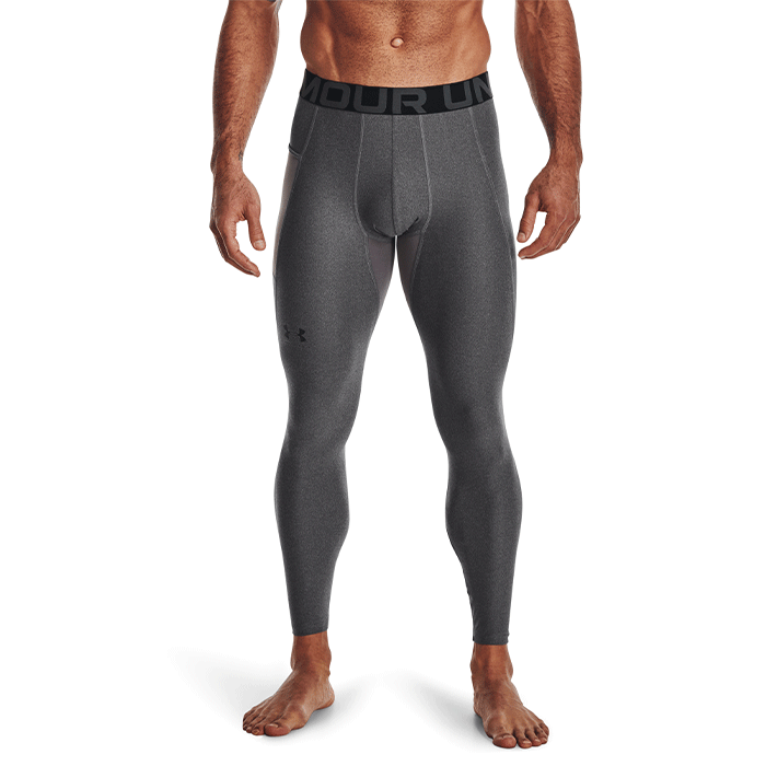 UA HG Armour Leggings, Carbon Heather