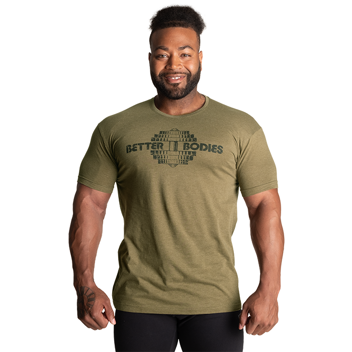 Recruit Tee, Army Green Melange, 3XL