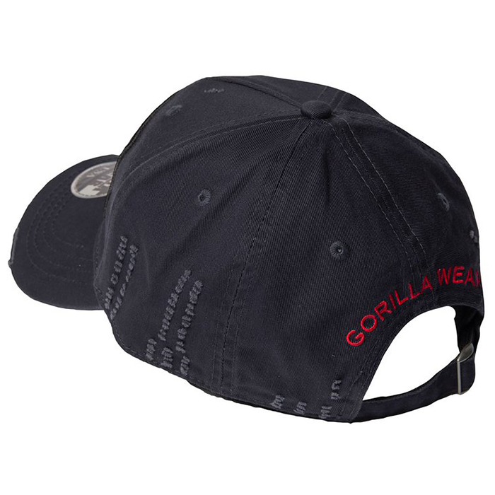 Harrison Cap Svart/R&oslash;d One Size