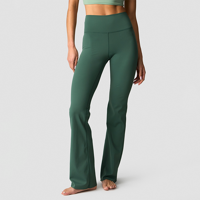Nimble Flared Tights, Moss