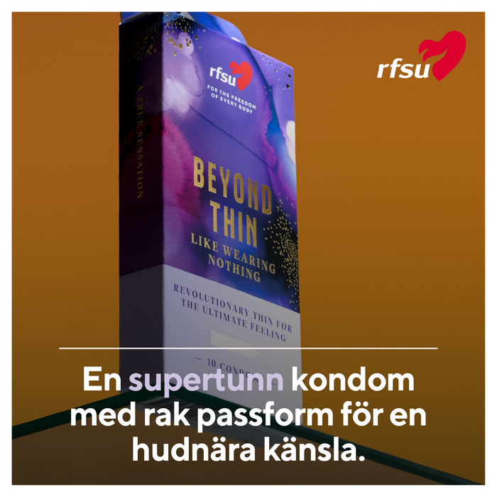 RFSU Beyond Thin Ultratynne Kondomer 10-pakning