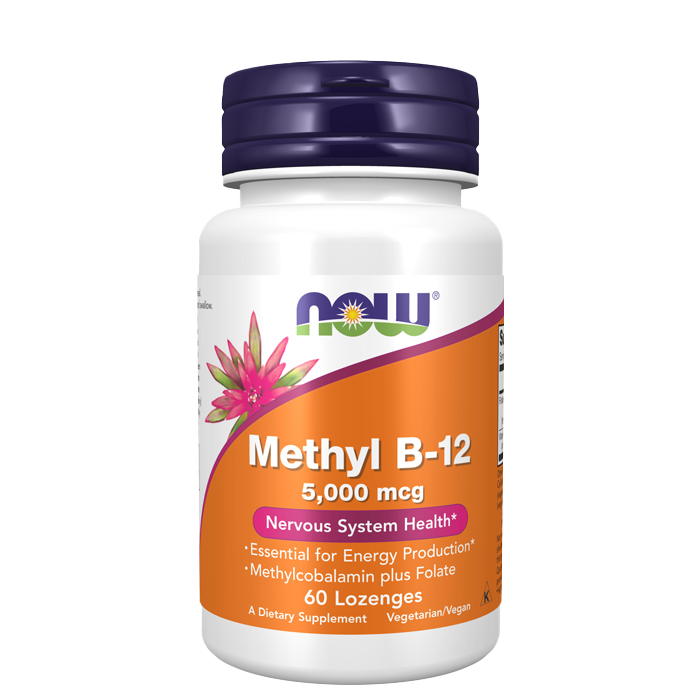 Metyl B-12 5000 mcg Vegansk 60 sugetabletter