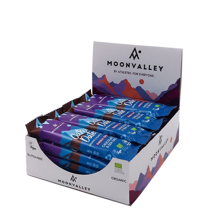 12x Vegan Energy bar Oats & Dates 50 g