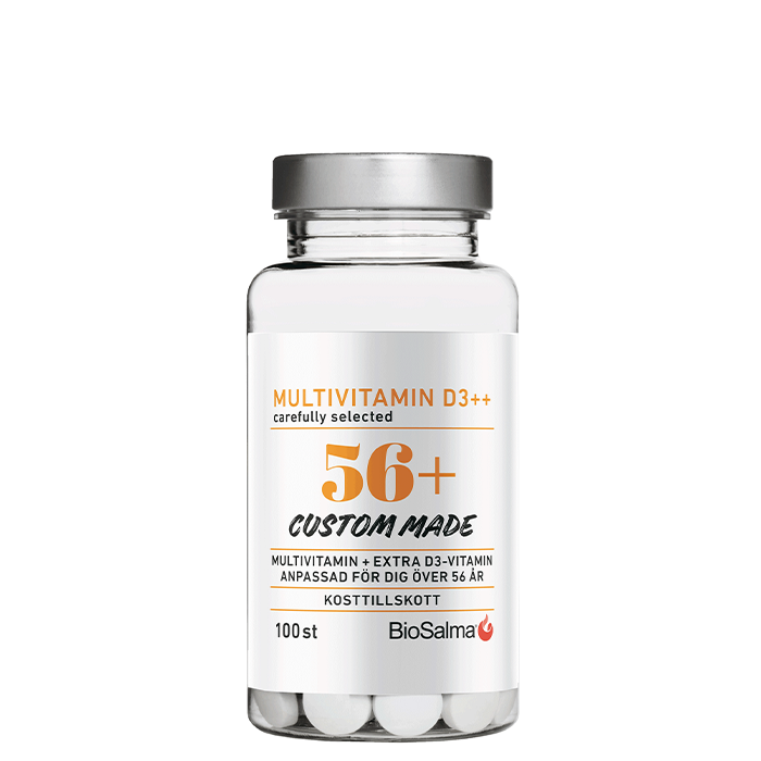 Multivitamin 56+ D3++ 100 kapsler