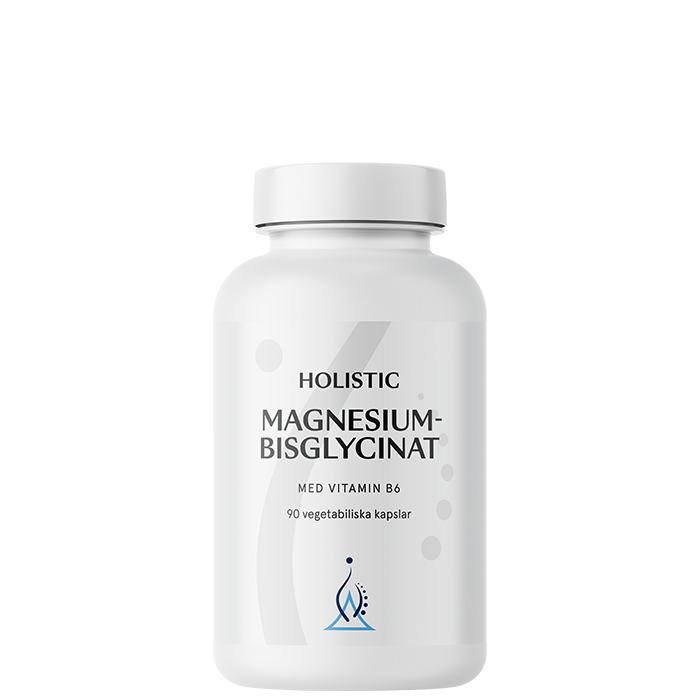 Magnesiumbisglycinat 100 mg 90 Vegetabilske kapsler