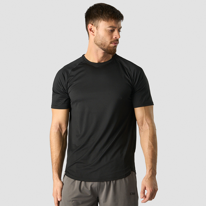 Bilde av Stride Raglan T-shirt, Black