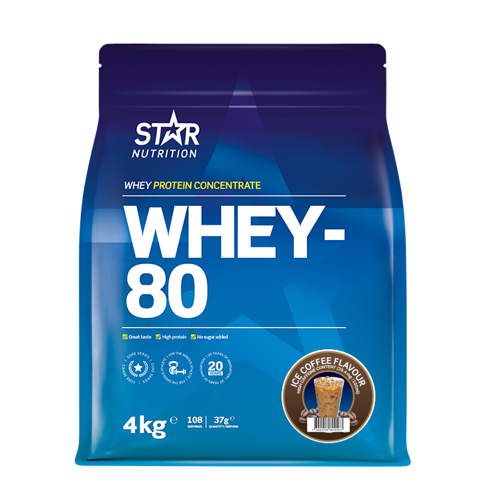 Whey-80 Myseprotein 4 kg