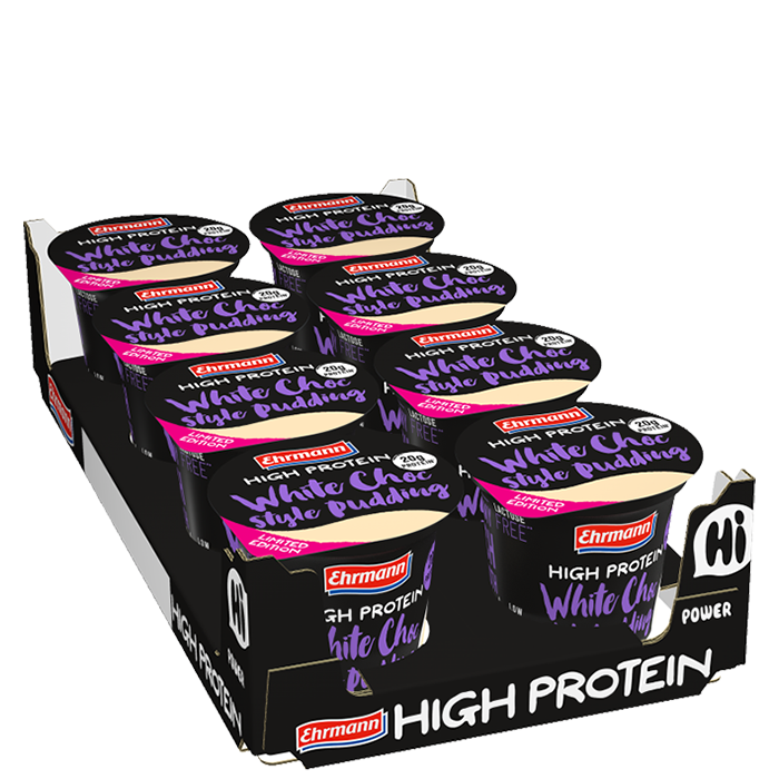 8 x Ehrmann Protein Pudding, 200 g white_chocolate