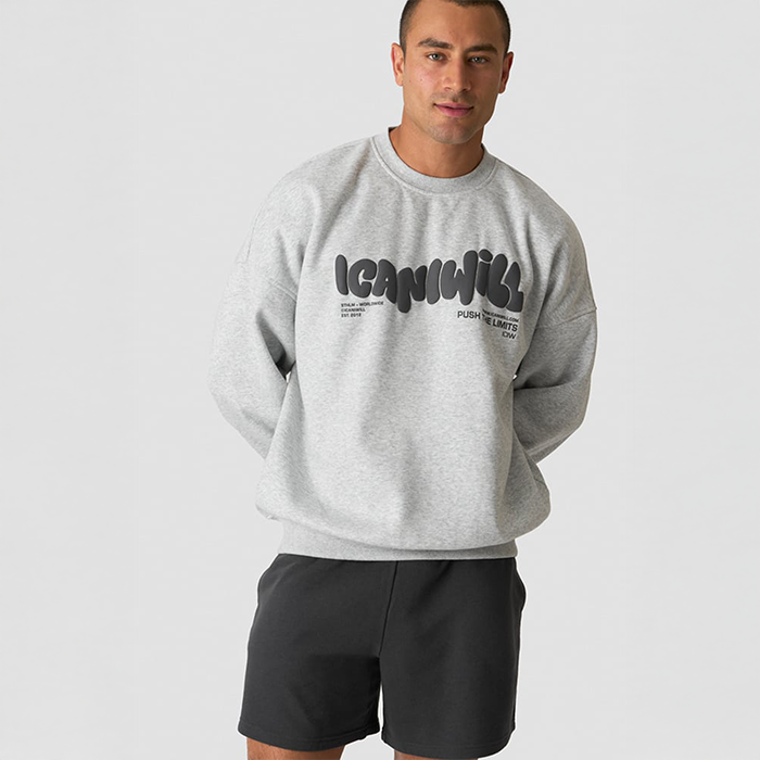 ICANIWILL Everyday Relaxed Sweatshirt Grå