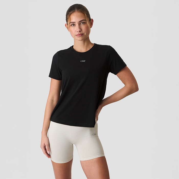 Define Løs T-skjorte Svart