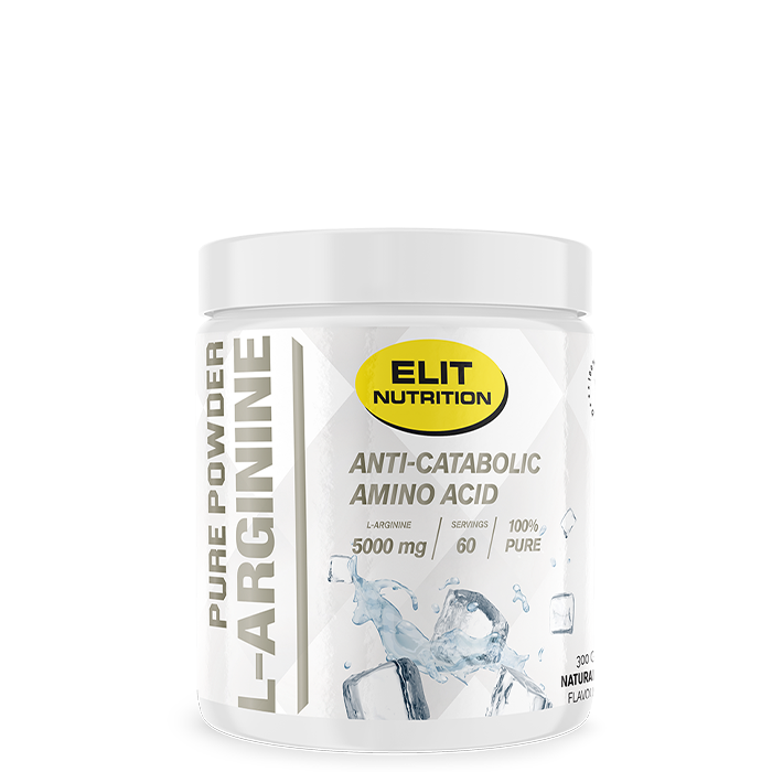 Elite 100% L-Arginin pulver 300 g