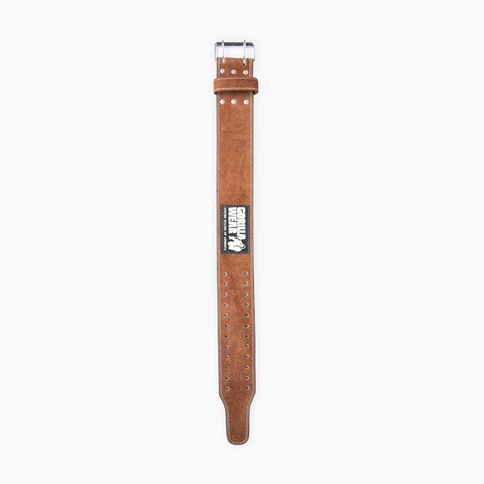 4 Inch L&oslash;ftebelte Brun
