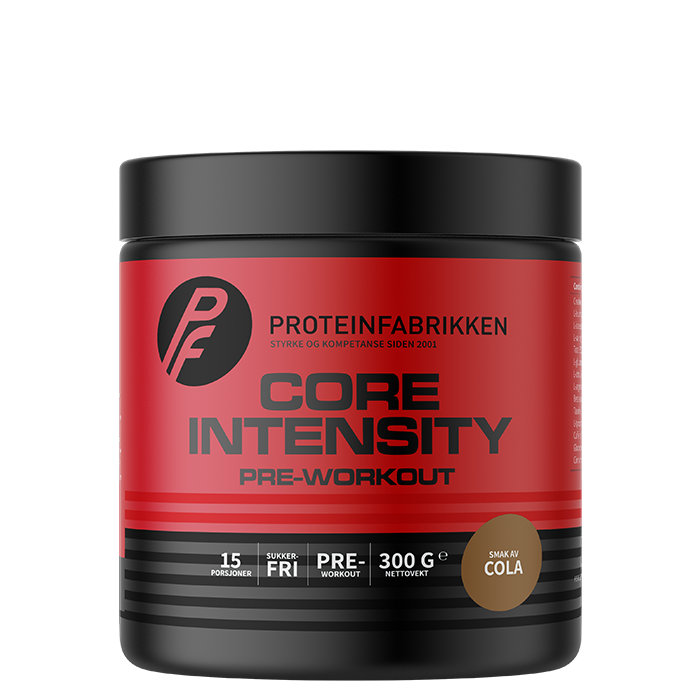 Core Intensity, pre-workoutdrikk Cola