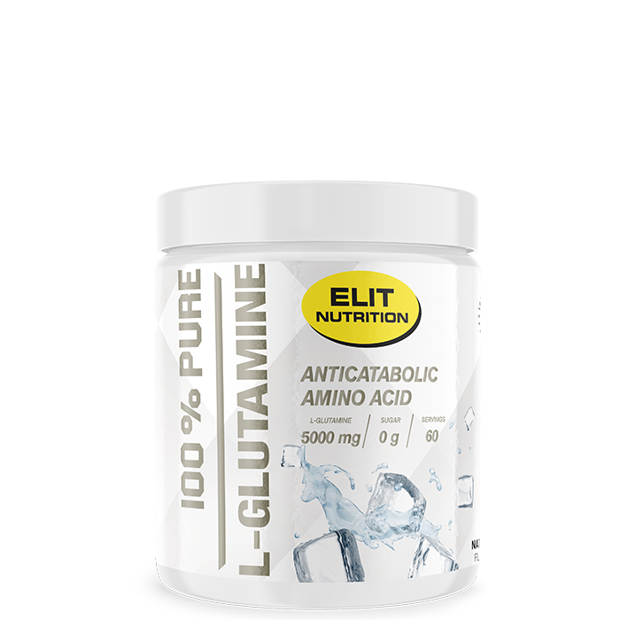 ELIT 100% Pure L-glutamine, 300 g natural