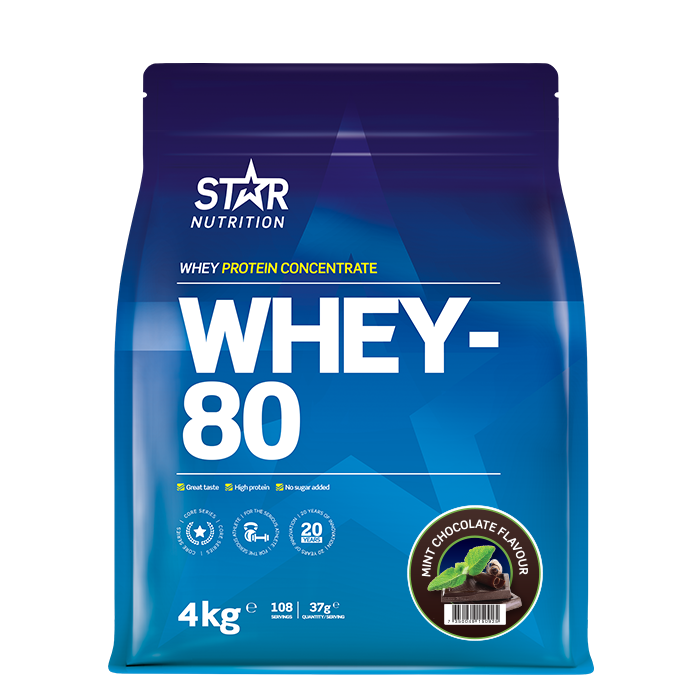 Whey-80 Myseprotein 4 kg​