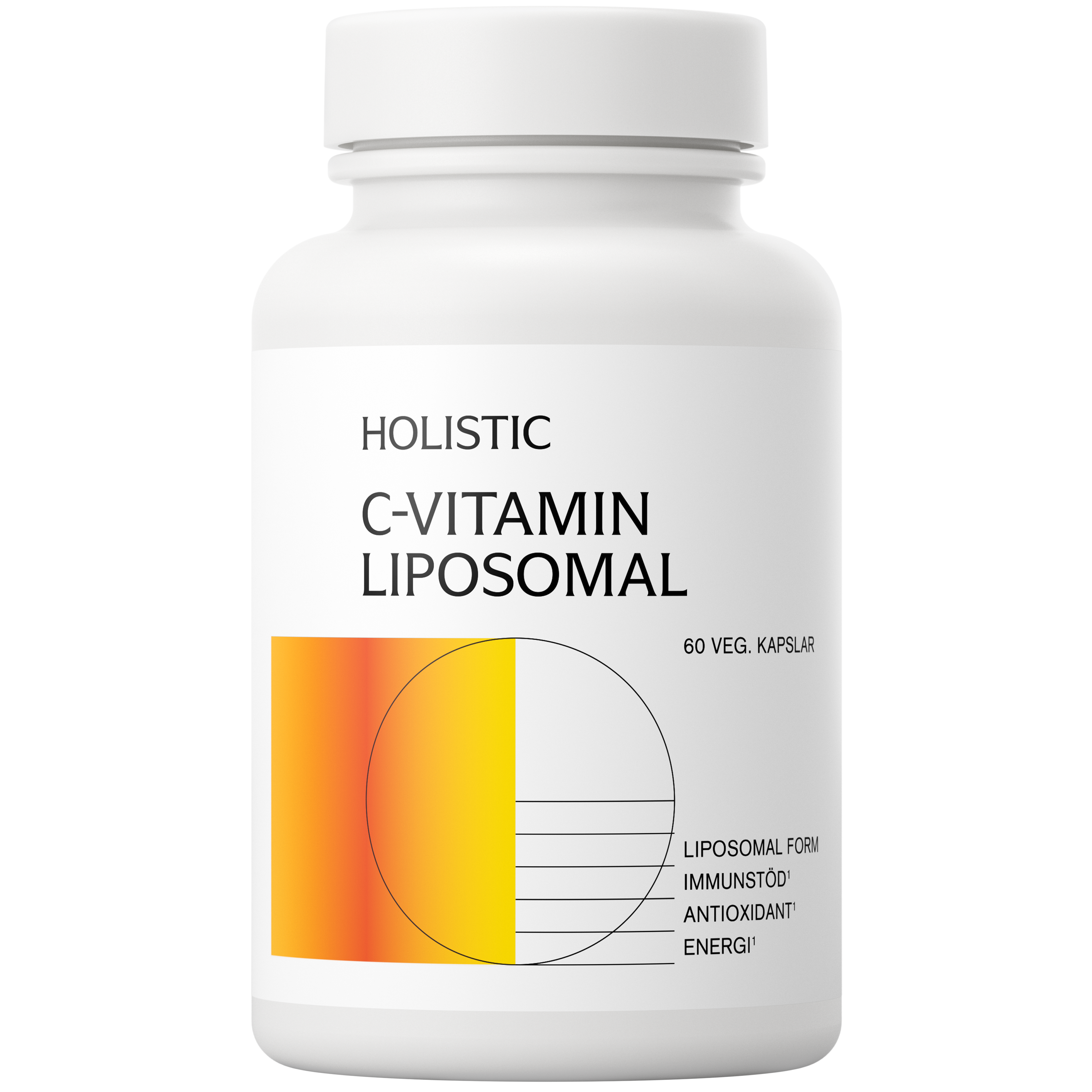 Holistic C-Vitamin Liposomal 60 kapsler