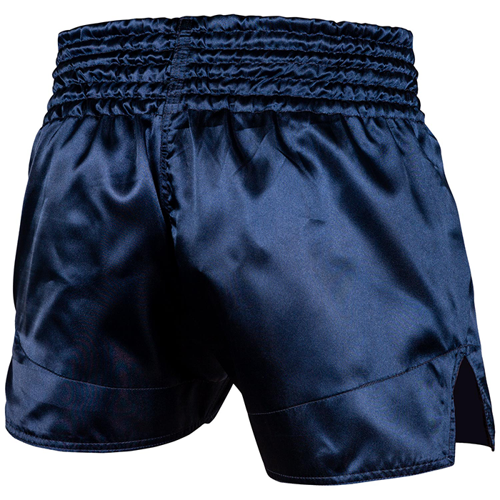 Classic Muay Thai Shorts Bl&aring;/Hvit