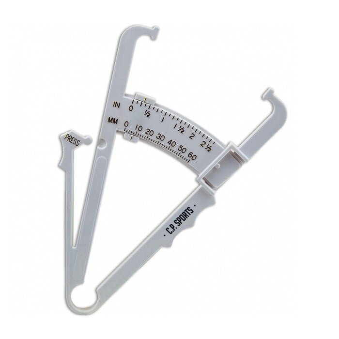 Fat Caliper Kroppsfettm&aring;ler Hvit