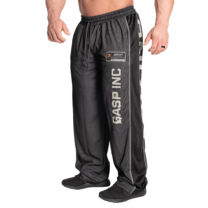 No 1 Mesh Pants Short Length, Black