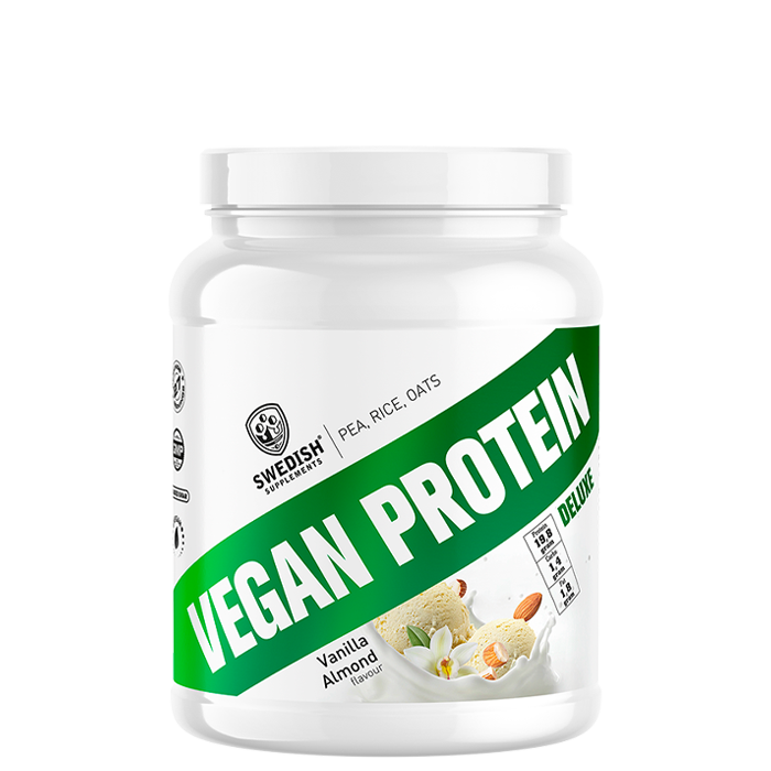 Vegan Protein Deluxe 750 g vanilla_almond