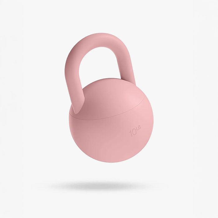 Kettlebell 10 lb 4,5 kg Rosa