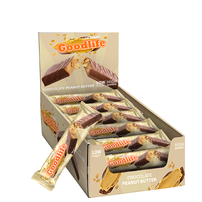 15 x Low Sugar Proteinbar 50 g chocolate_peanut_butter