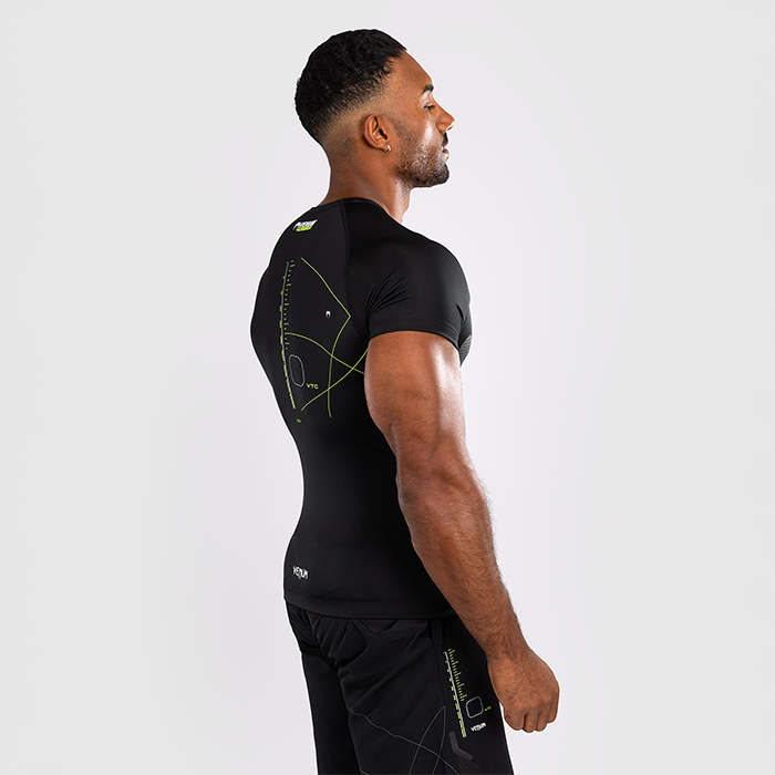 Training Camp 4.0 Rashguard Kortermet Svart Gr&oslash;nn