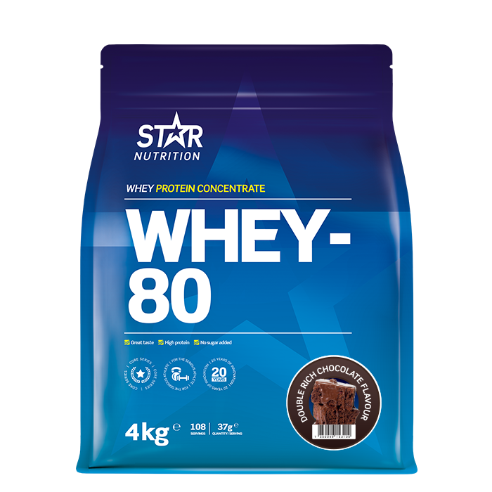 Whey-80 Myseprotein 4 kg belgian_chocolate