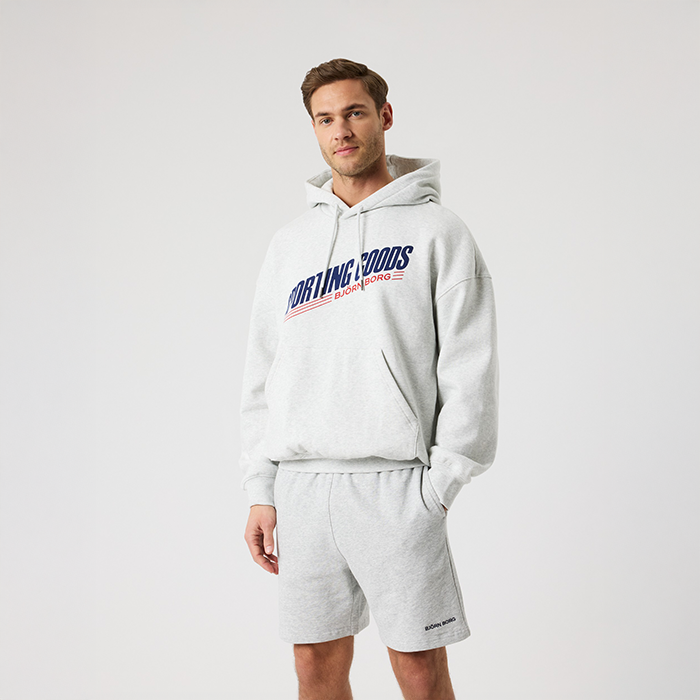 Oversized Hettegenser Lysegr&aring;