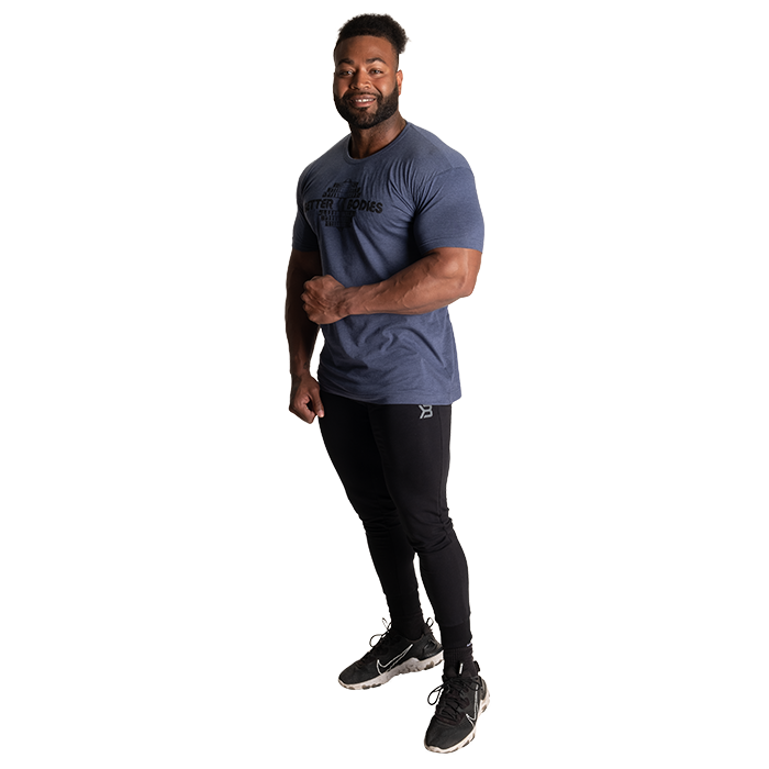Recruit Tee, Sky Blue Melange