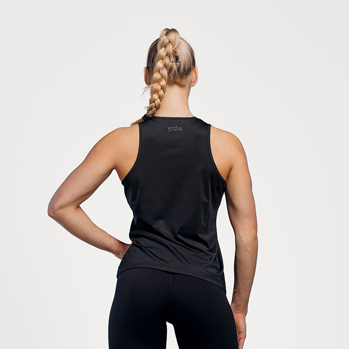 Star Tank Top Black